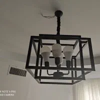 لوستر فلز سبک|لوستر و چراغ آویز|کرج, شاهین‌ویلا|دیوار