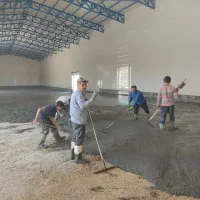 بتن ریزی باماله پروانه و دوربین لیزری|خدمات پیشه و مهارت|تبریز, |دیوار