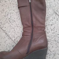 بوت  چرم زنانه سایز ۳۸|کیف، کفش، کمربند|رباطکریم, رباطکریم|دیوار