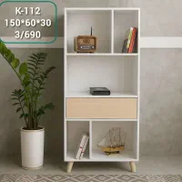 کتابخانه های مینیمال با ارسال رایگان|کتابخانه، شلف، قفسه‌های دیواری|کرج, شهرک فهمیده|دیوار