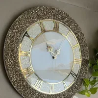 ساعت دیواری لوکس رزینی|ساعت دیواری و تزئینی|بهبهان, |دیوار