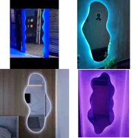 آینه قدی آینه گنبدی آینه دفرمه آینه گرد|آینه|قم, باغ شریفی|دیوار