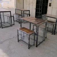 میز صندلی نیمکتی /کافه ای/غذاخوری/رستوران کد 010|کافیشاپ و رستوران|خرمآباد, |دیوار