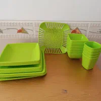 ظرف مسافرتی|ظروف نگهدارنده، پلاستیکی، یک‌بارمصرف|فسا, |دیوار