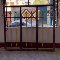 دو عدد پنجره آهنی|مصالح و تجهیزات ساختمان|جوانرود, |دیوار