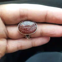 انگشتر عقیق یمن خطی|جواهرات|قم, گلزار|دیوار