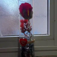 گل شیشه ای برای روز پدر