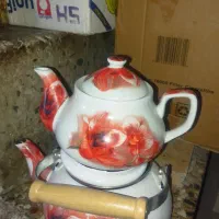 کتری قوری لعابی|قوری، کتری، قهوه‌ساز دستی|بروجرد, |دیوار