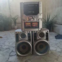 ضبط و اسپیکر پاناسونیک  قدیمی نوستالژی|سیستم صوتی خانگی|رشت, آزادگان|دیوار