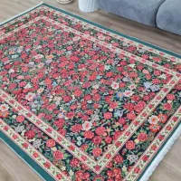 فرشینه طرح گل بهاری  ۶ متری کد u120