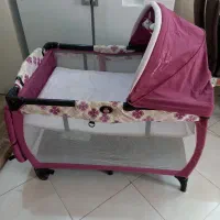 تخت و پارک کودک/درحد نو/مناسب سیسمونی