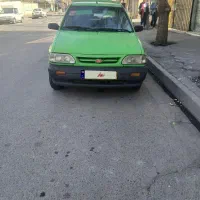 پراید تاکسی گردشی مدل ۸۵ سر حال دوگانه شرکتی