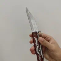 چاقو ۲۲سانتی ضامن کش خیلی تیز نو محکم