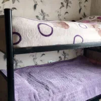 تخت دو طبقه ام دی اف و فلز جنس محکم