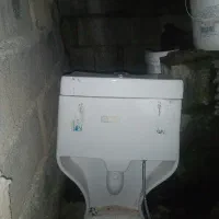 یک توالت فرنگی وروشویی|لوازم سرویس بهداشتی|امامزاده عبدالله, |دیوار