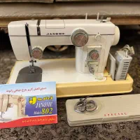 چرخ خیاطی ژانومه ۸۰۲ ژاپن اصل قدیمی جهیزیه بامیز