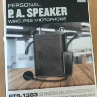 اسپیکر همراه با میکروفن بی سیم