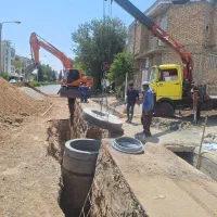بیل میکانیکی تخریب و خاکبرداری لوله گذاری زیرسازی