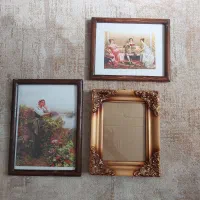 قاب چوبی|تابلو، نقاشی، عکس|قم, سراجه (۱۵ خرداد)|دیوار