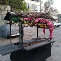 چرخ.چرخ دستی.چرخ غذا. فست‌فود سیار.