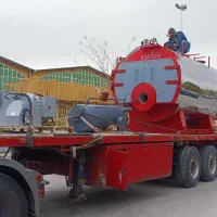 دیگ بخار مخزن کویل شوفاژ و استخر آبگرم صادراتی