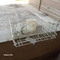 مجموعه آبفشان  و سبد ظرفشویی رو میزی موریس