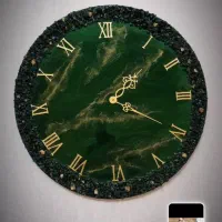 تولید ساعت رزین|ساعت دیواری و تزئینی|نی‌ریز, |دیوار