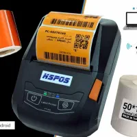 پرینتر لیبل زن بلوتوثی موبایلی HS POS T265