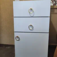 ترولی،تخت تزریقات یااپیلاسیون،۲عددپاراوان چوبی