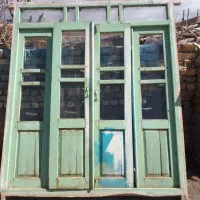 درب چوبی،تلویزیون قدیمی،۱۴و۲۱