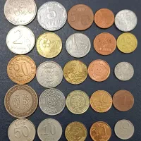 25عدد سکه خارجی بدون تکرار