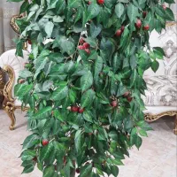 ۲عدرخت گل مصنوعی|گل مصنوعی|کاشان, مصلی|دیوار