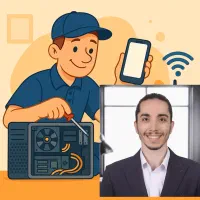 خدمات کامپیوتری در محل/نصب ویندوز/ارتقا/با گارانتی