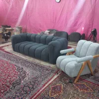 مبل ال کالرو با پارچه ترک(هازل)|مبلمان خانگی و میز عسلی|قشم, |دیوار