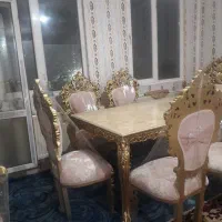 مبل سلطنتی با ست غذا خوری مناسب جهیزیه