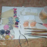 وسایل کاشت ناخن زیر قیمت گذاشتم|آرایشی، بهداشتی، درمانی|تنکابن, |دیوار