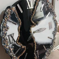 ساخت ساعت و تابلو رزینی