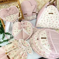 دوخت انواع سرویس آشپزخانه و عروس|سفره، حوله، دستمال آشپزخانه|قم, نیروگاه|دیوار