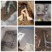 لوله کشی آب و فاضلاب باز کردن درب چاه