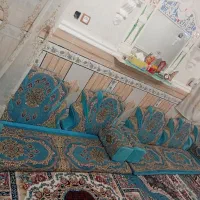 پشتی خلیجی شاه نشین|مبلمان خانگی و میز عسلی|خاش, |دیوار