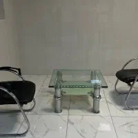 میز عسلی همراه صندلی نو|مبلمان اداری|اردبیل, |دیوار