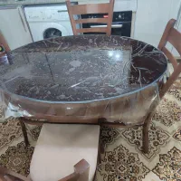 میزو صندلی  چهارنفره درحدنو نو|میز و صندلی غذاخوری|نجف‌آباد, یزدانشهر|دیوار