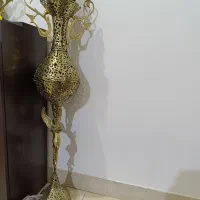 گلدان بزرگ پایه فرشته برنز سنگین