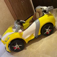 ماشین شارژی کودک سایز بزرگ مناسب سن تا ۷ سال