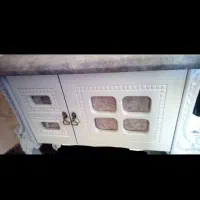 میز اتو و چرخ خیاطی طرح سلطنتی