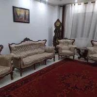 مبل سلطنتی راحتی9نفره چوب راش|مبلمان خانگی و میز عسلی|گنبد کاووس, |دیوار