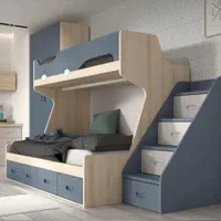 تخت 2طبقه|تخت و سرویس خواب|پرند, فاز ۵|دیوار