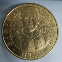سکه یادبود لیونل مسی اصل اسپانیا