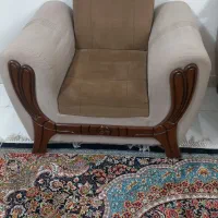 مبل 7نفره با میز عسل خوری|مبلمان خانگی و میز عسلی|گلبهار, نوبهار|دیوار