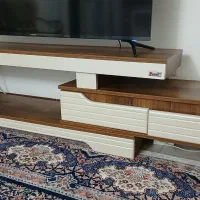 میز تلویزیون سه تیکه بدون خط وخش